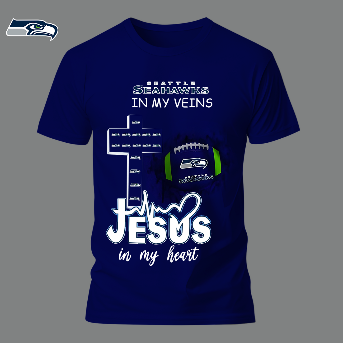SS - Jesus In My Heart Shirt DDT HLPHUONG