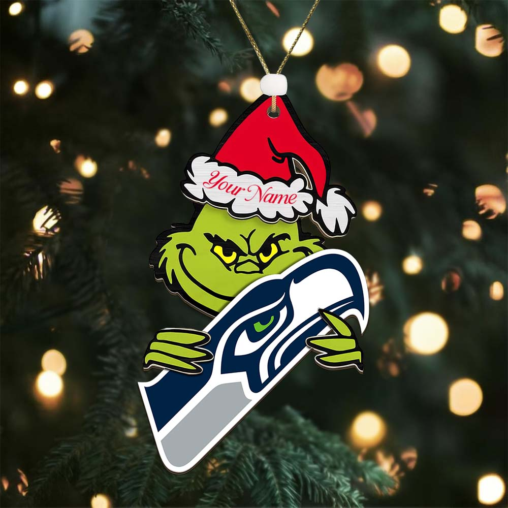 SS NFL x Grin Christmas Ornament DDT HLP