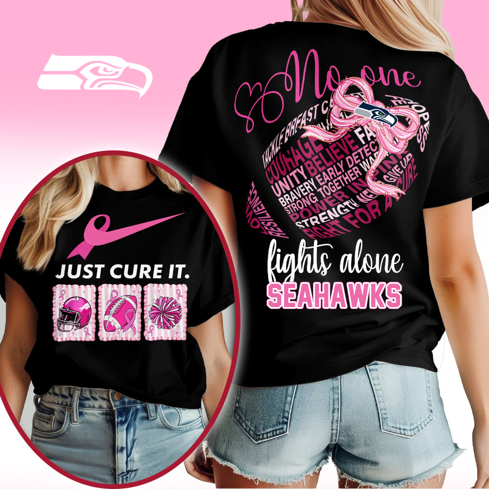 SS x Premium NFL Breast Cancer Awareness T-Shirt DDT HLP