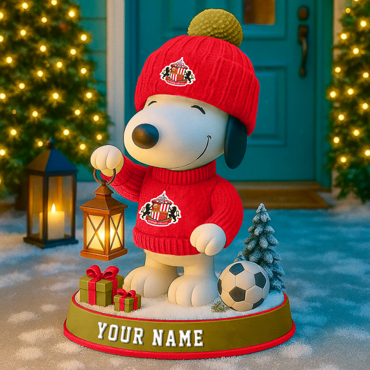 SUN X EPL Christmas Snoopy Fan Light Statue 2025 V1 NAK NHT 81125
