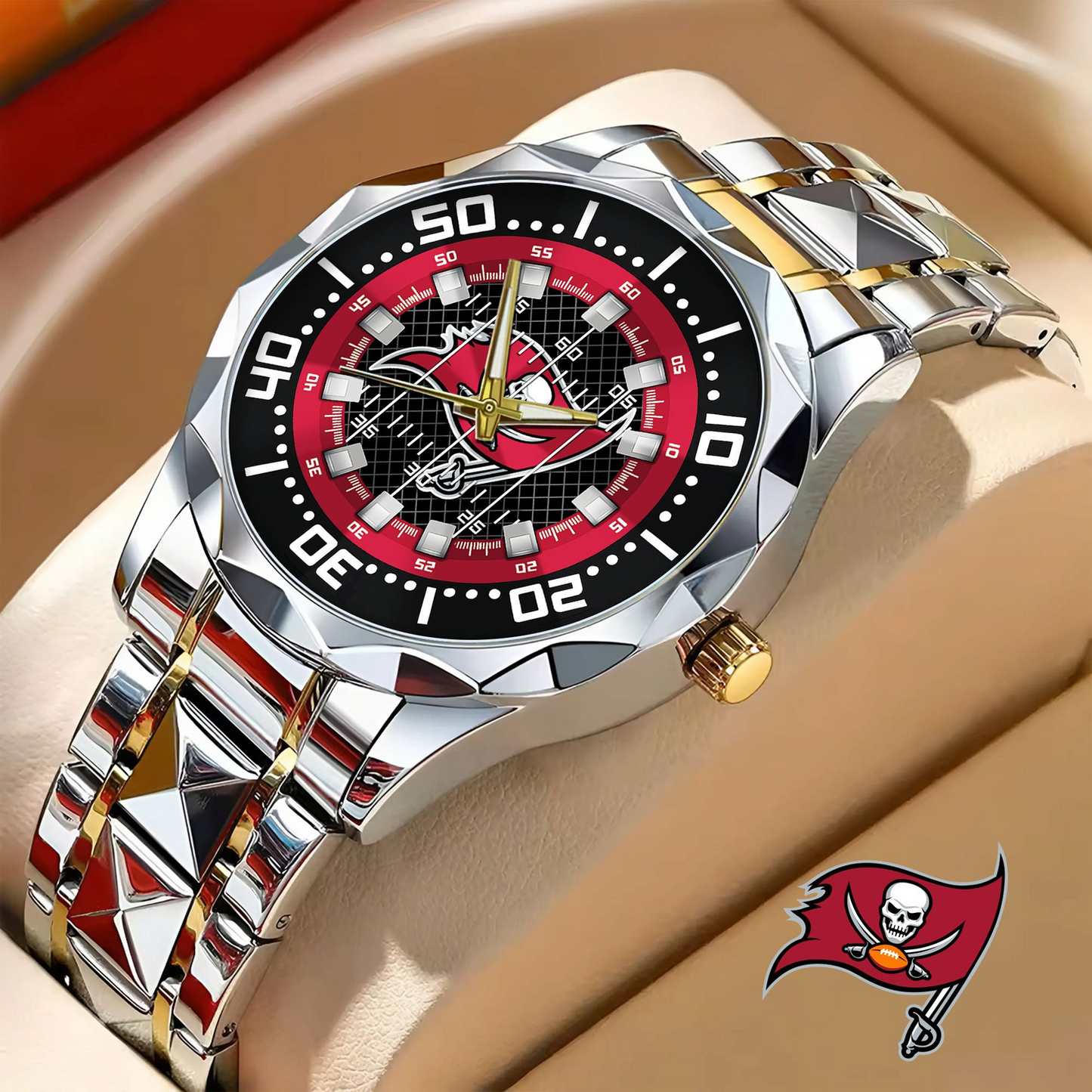 TB x NFL Camaro Elegant Fashion Design Men Watch DATND TANTD