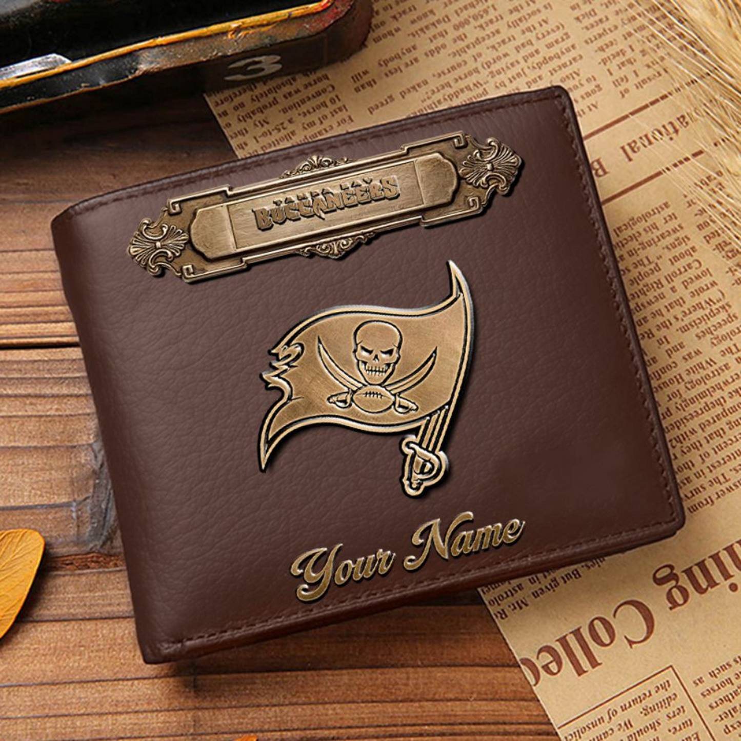 TB x NFL Premium Leather Wallet DatND DVT