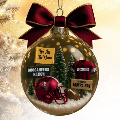 TBB  NFL Acrylic Ball Ornament - Best Gift For Fans DDT CTND