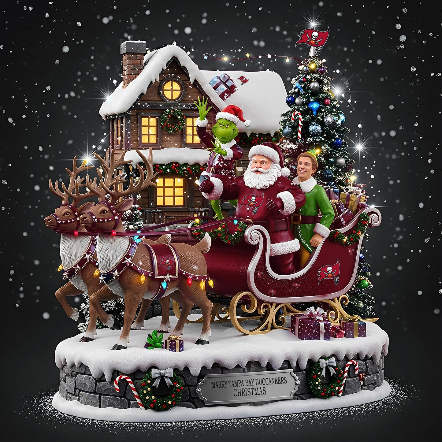 TBB Acrylic Block - NFL Christmas Gift For Fans DDT CTND