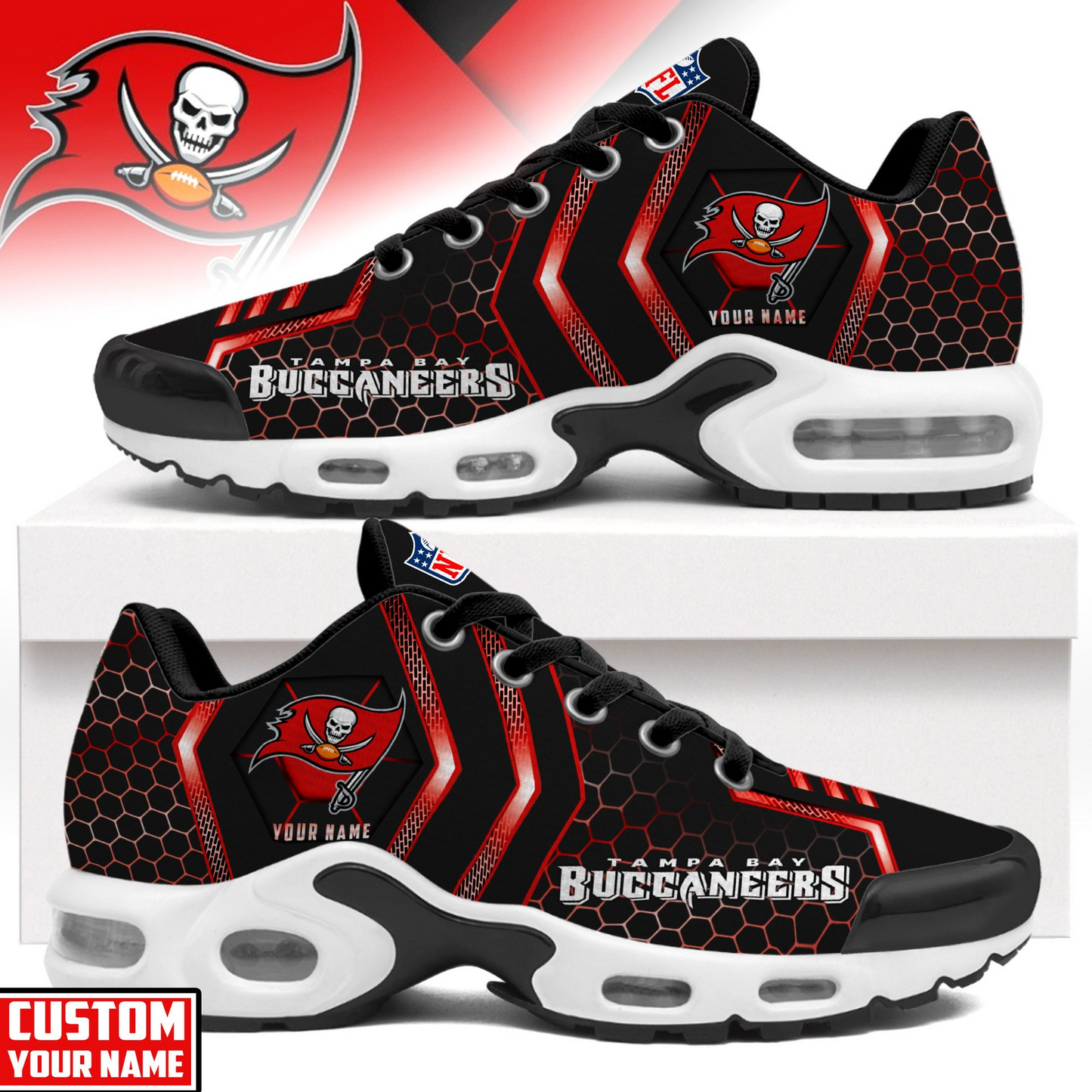 TBB NFL Personalized Air Max Shoes Exclusive DDT CTND