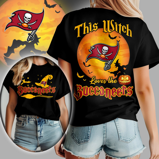 TBB Premium NFL Halloween Witch Women Shirt DDT CTND