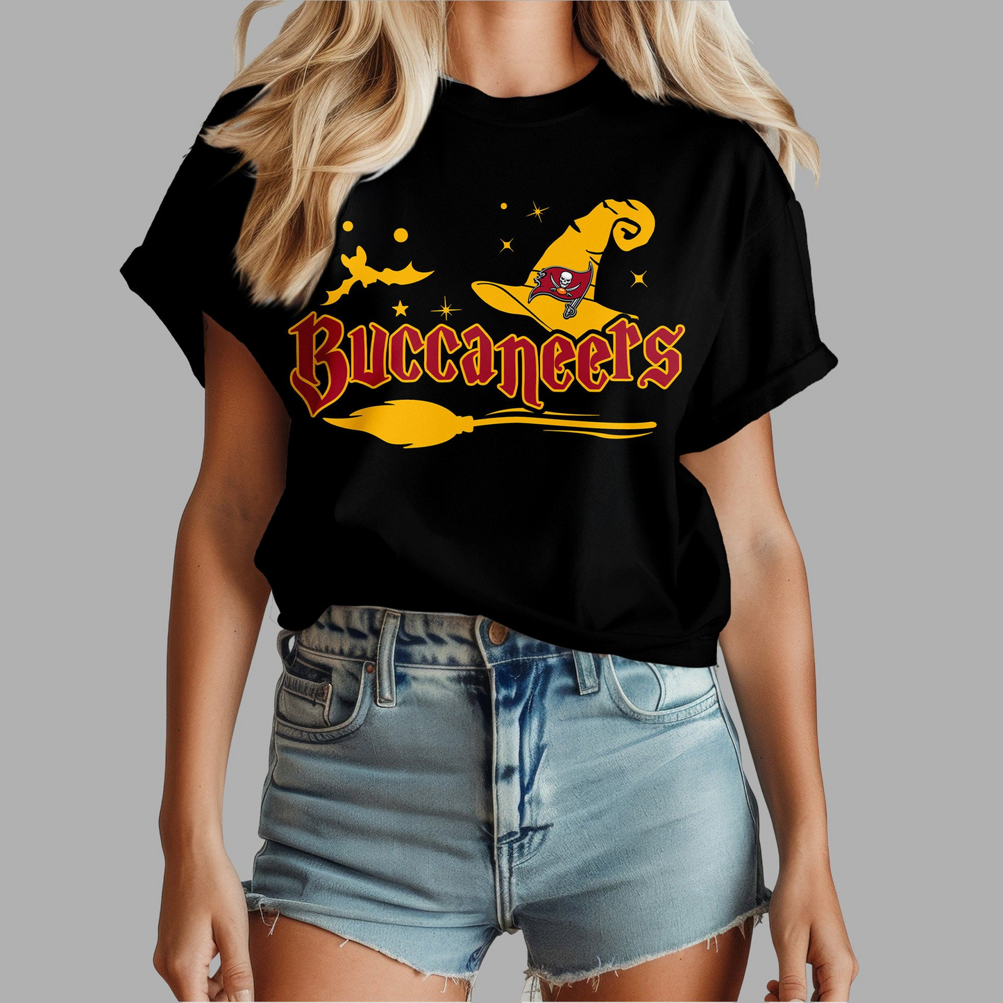 TBB Premium NFL Halloween Witch Women Shirt DDT CTND