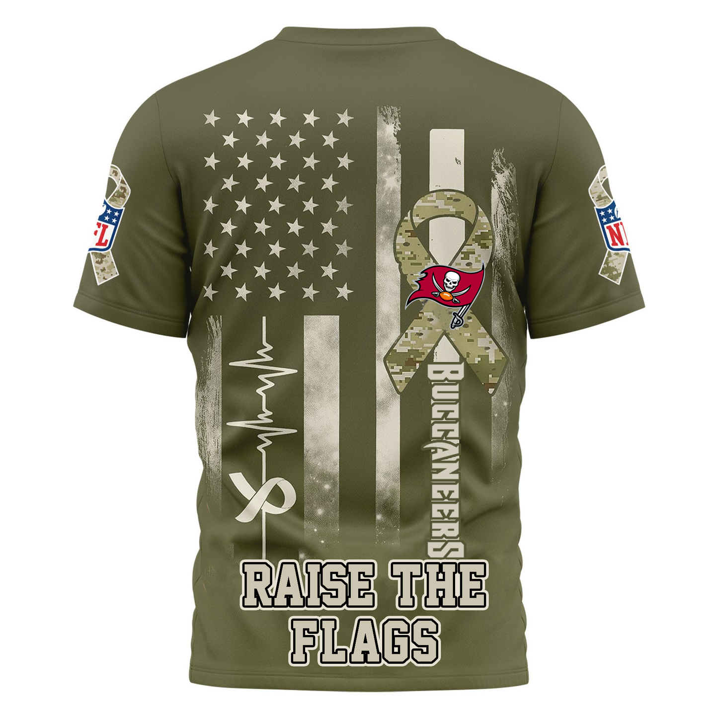 TBB Premium NFL Salute to Service Camo 3D Shirt DDT CTND