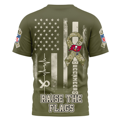 TBB Premium NFL Salute to Service Camo 3D Shirt DDT CTND