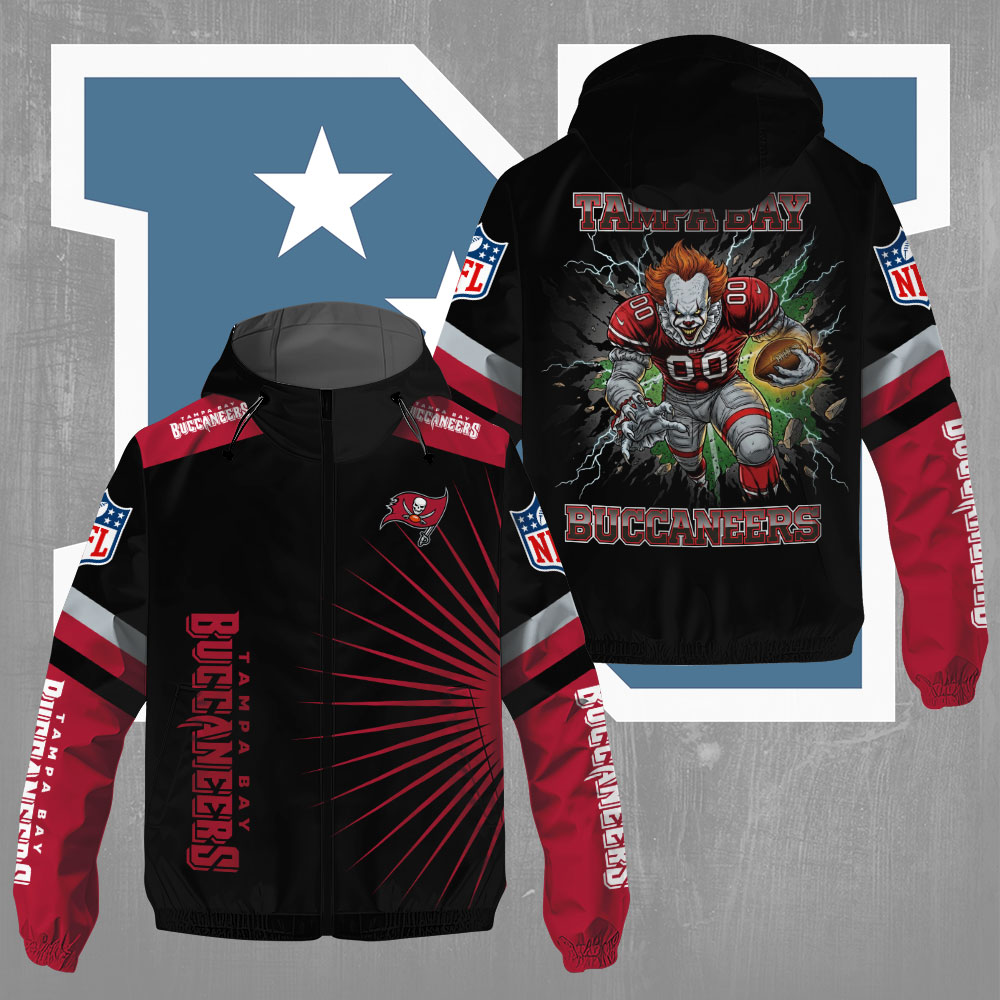 TBB x NFL Pennywise 3D Windbreaker Jacket DDT CTND