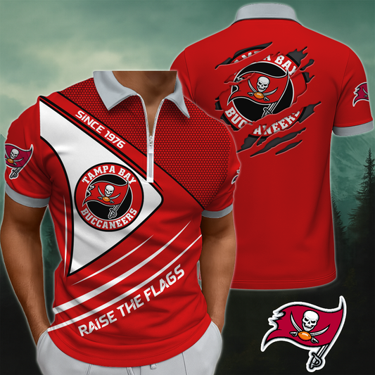 TBB x NFL Premium 3D Zip Polo DDT NTL