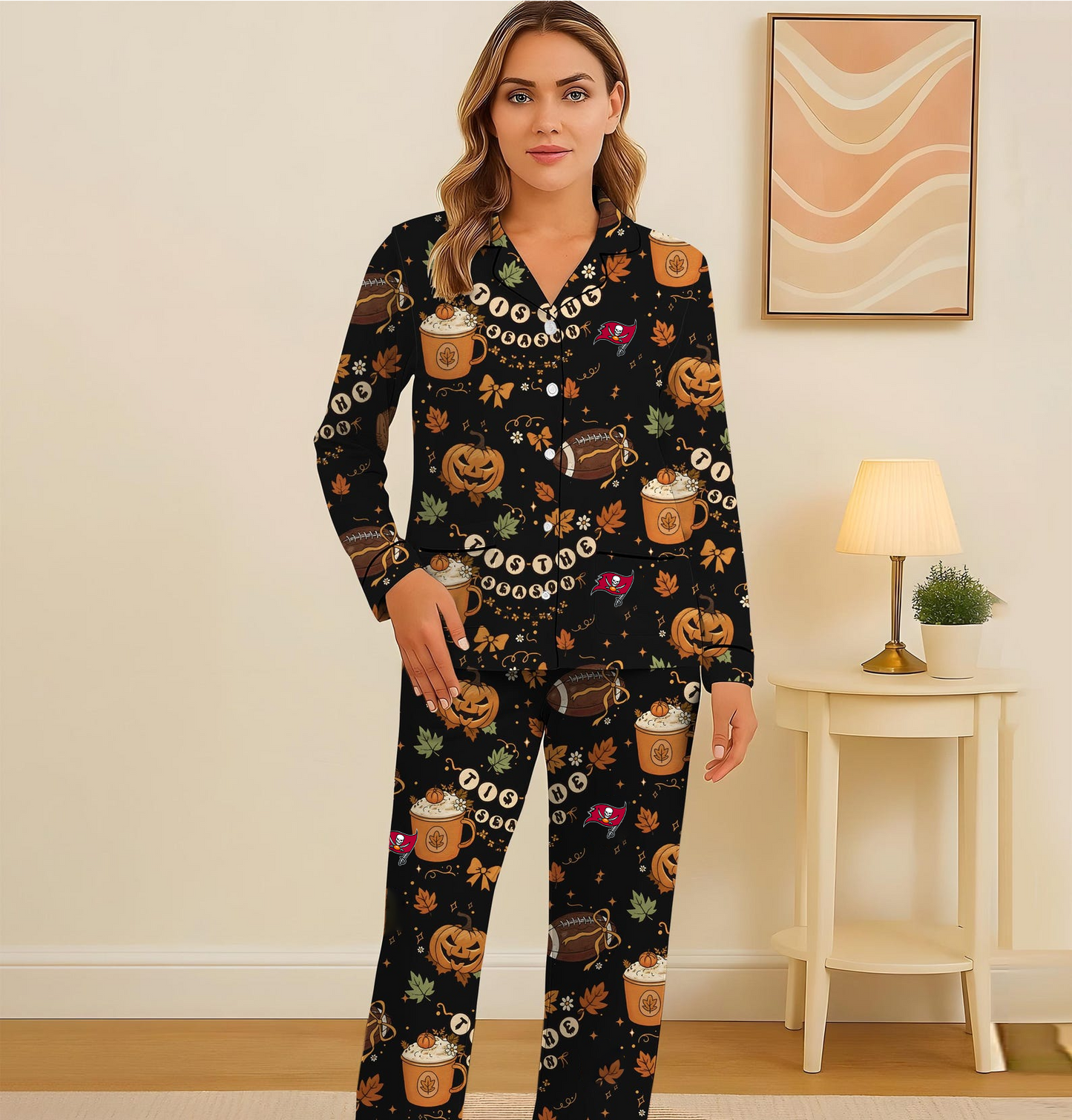 TBB x NFL Tis The Season Pajama Set DDT HLP