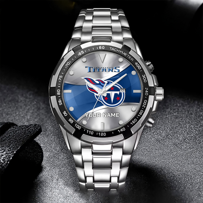TEN x NFL Alloy Men Quartz Watch - Custom Name DATND TANTD