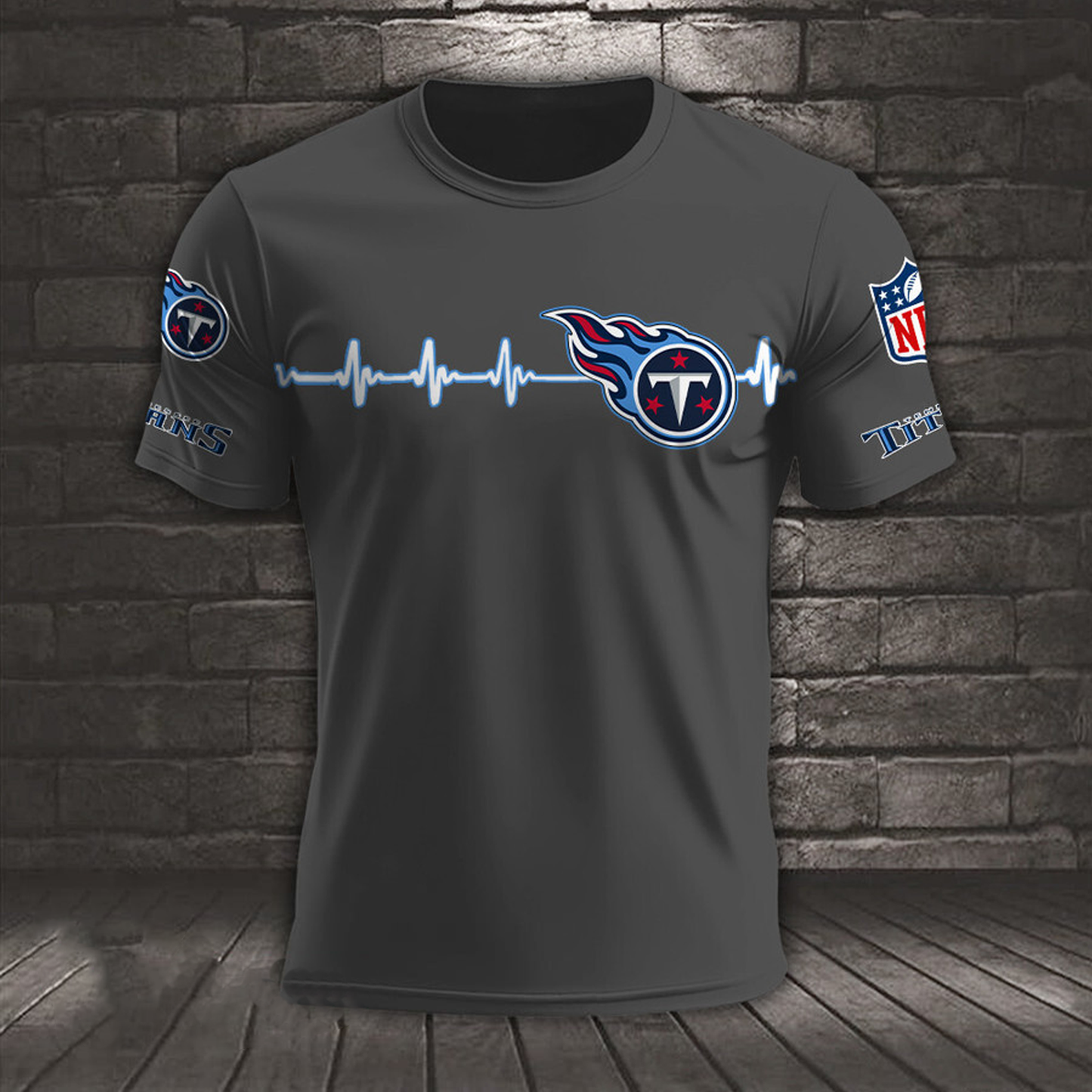 TEN x NFL Heart Rate Map Special 3D Shirt DatND ThuongNH