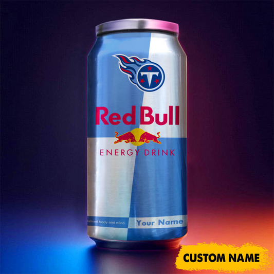 TEN x NFL Mix RedB Drink Can Tumbler Custom Any Name DATND TANTD