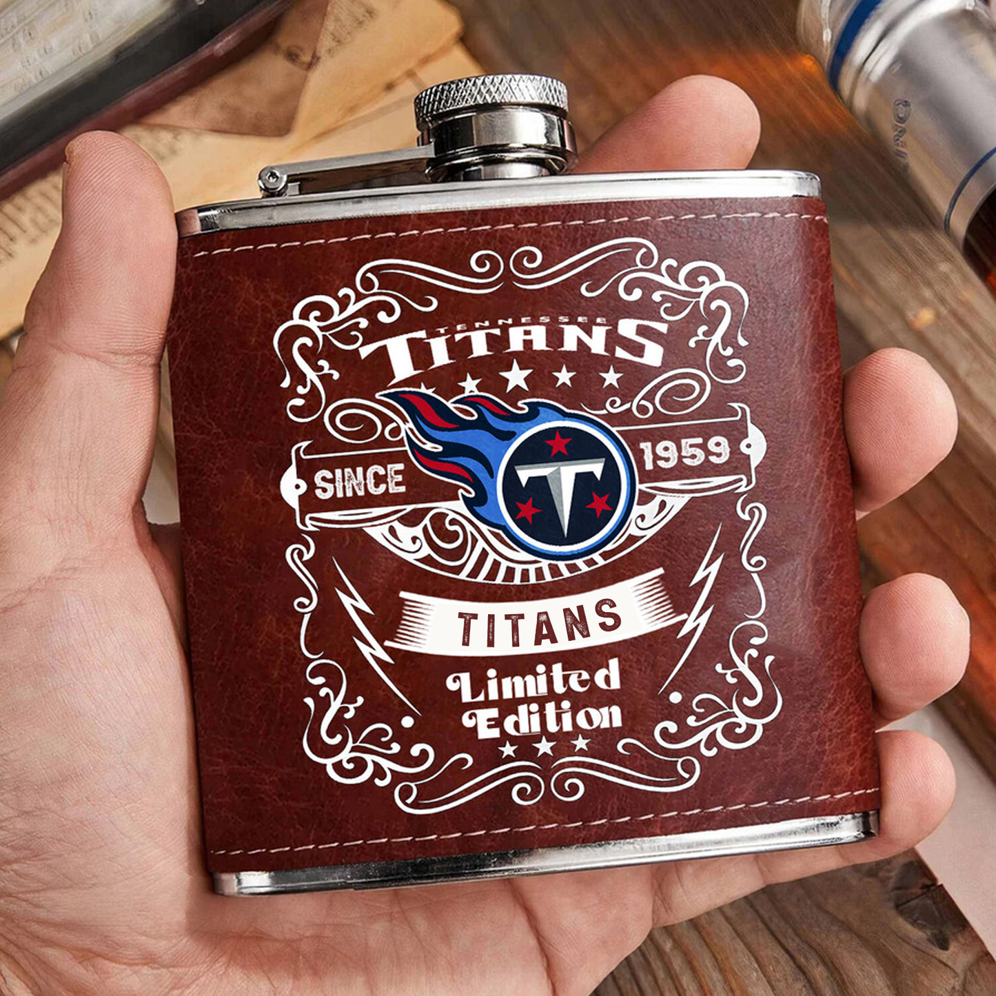 TEN x NFL Stainless Steel Flask DatND ThuongNH