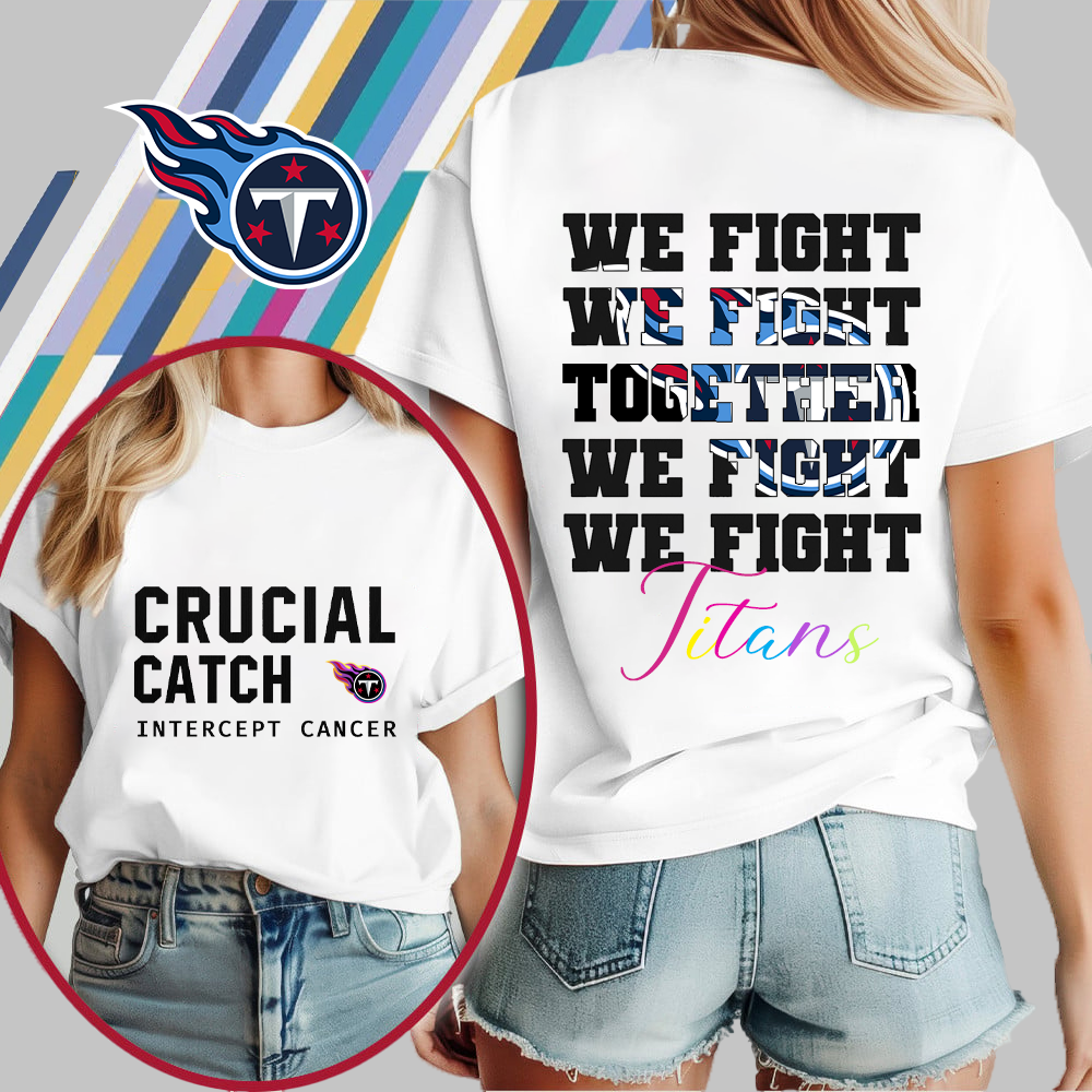 TT NFL Crucial Catch We Fight Together T-Shirt DDT HLPHUONG