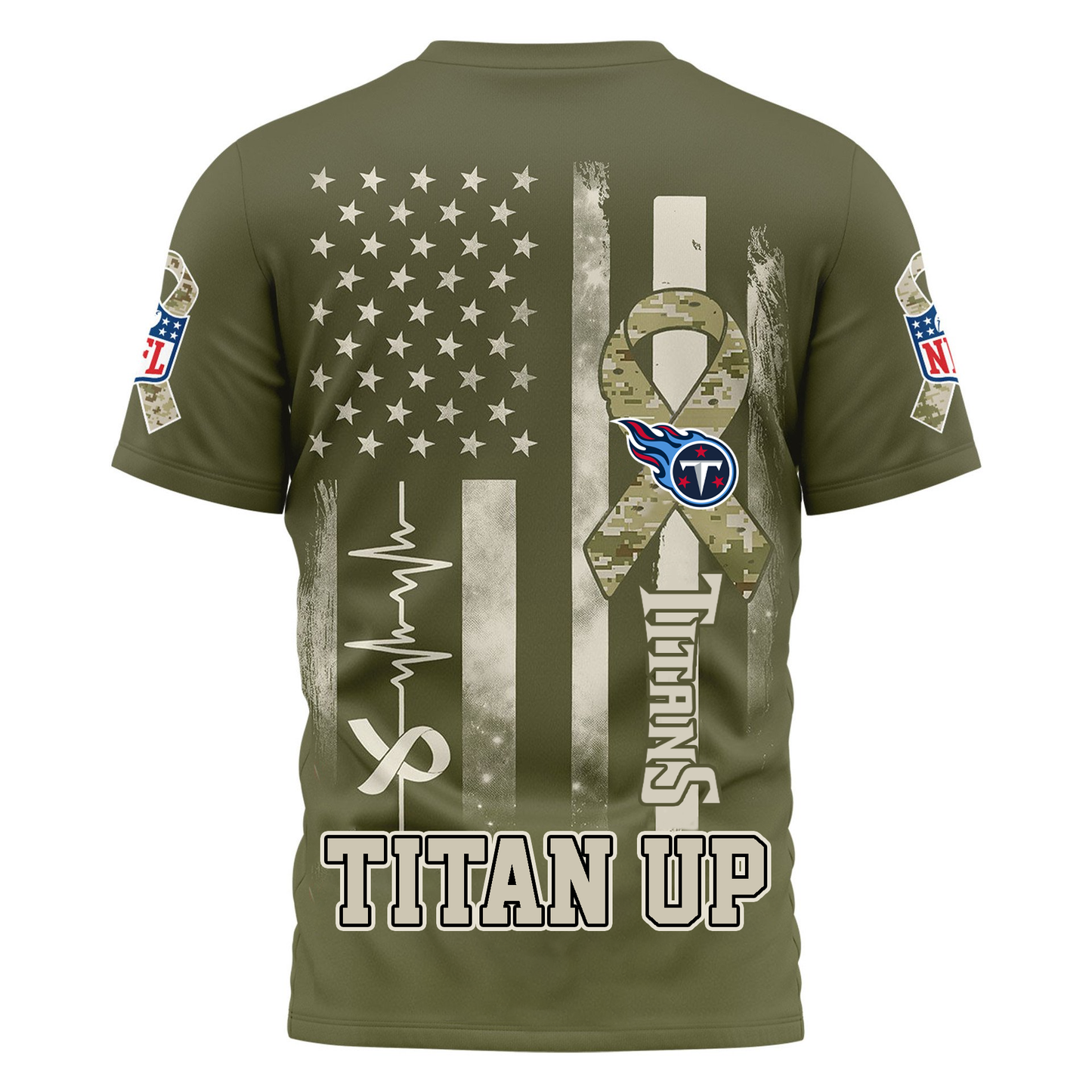 TT Premium NFL Salute to Service Camo 3D Shirt DDT CTND