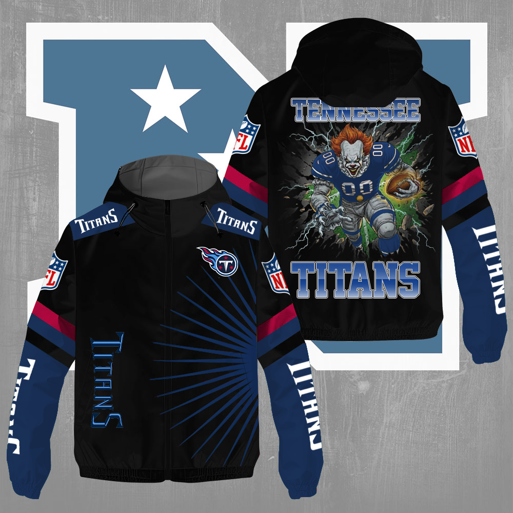 TT x NFL Pennywise 3D Windbreaker Jacket DDT CTND