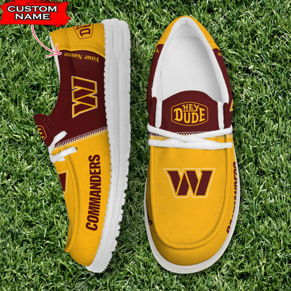 WAS Personalized NFL Hey Dude Shoes DatND ThuongNH