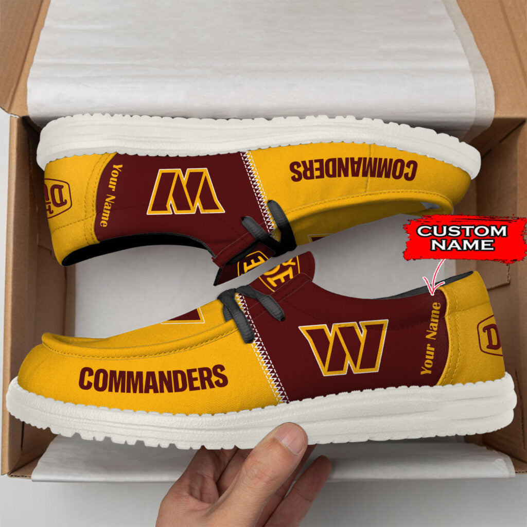 WAS Personalized NFL Hey Dude Shoes DatND ThuongNH