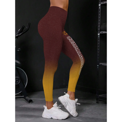 WAS x NFL High Waist Push Up Printed Leggings DATND TANTD