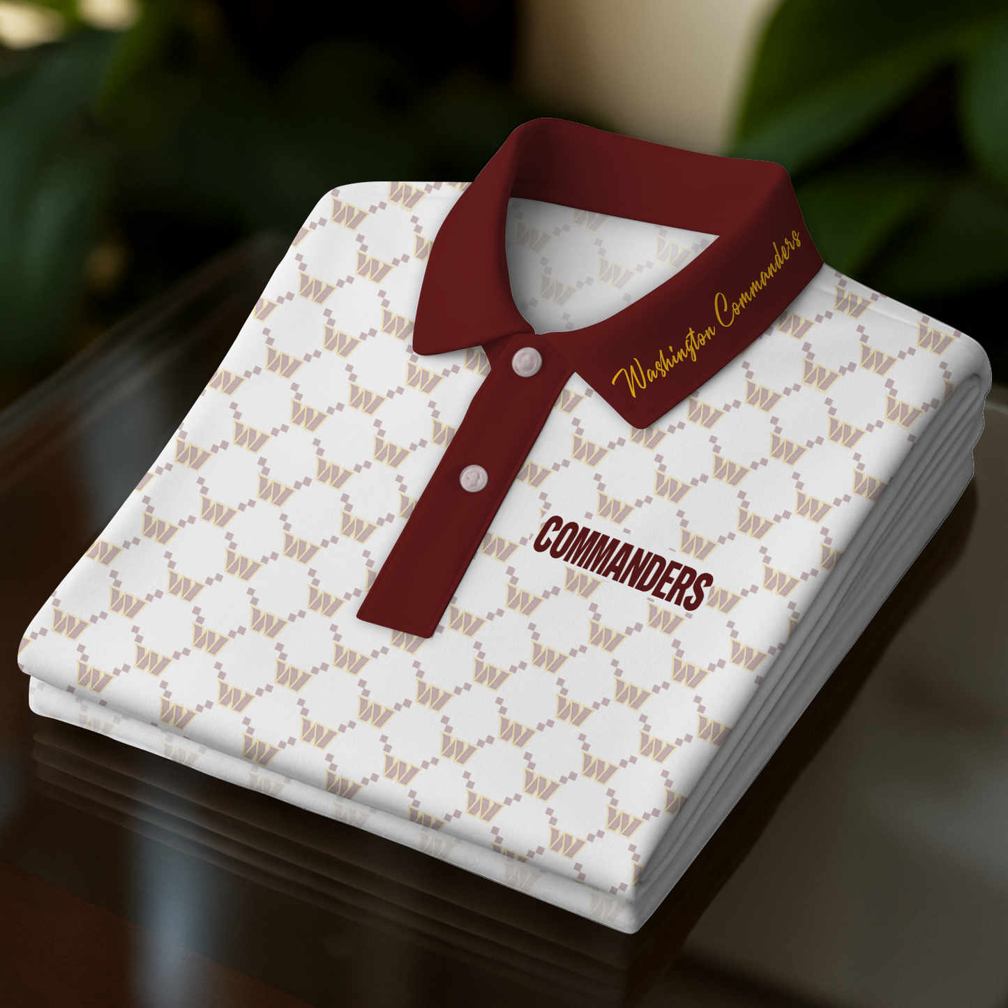 WAS x NFL Premium Polo Shirt 3008 DatND DVT