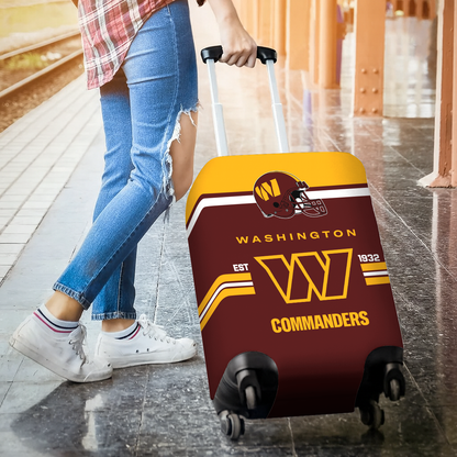 WC NFL Luggage Cover Suitcase Protector DDT NTL