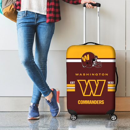 WC NFL Luggage Cover Suitcase Protector DDT NTL