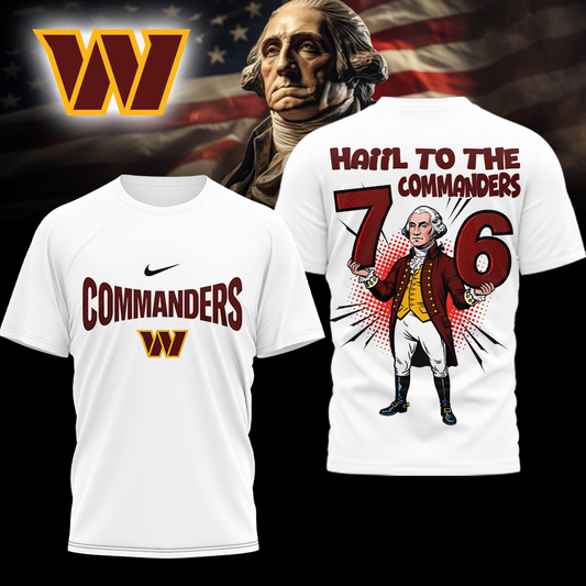 WC Premium NFL 6-7 7-6 George Washington 3D Shirt DDT 071025 HLPHUONG