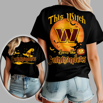 WC Premium NFL Halloween Witch Women Shirt DDT CTND