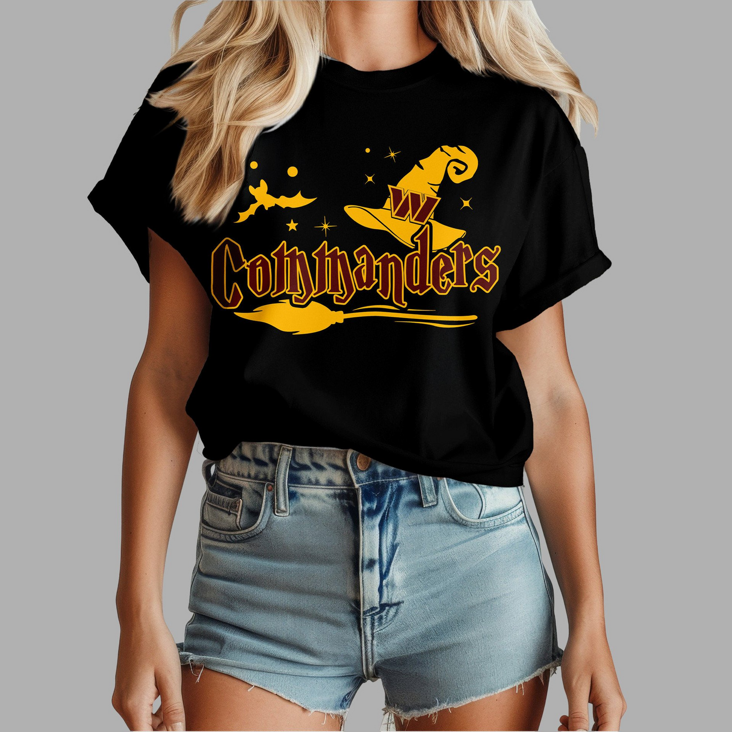 WC Premium NFL Halloween Witch Women Shirt DDT CTND