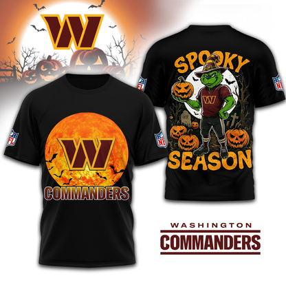 WC Premium NFL Spooky Season 3D Shirt DDT CTND