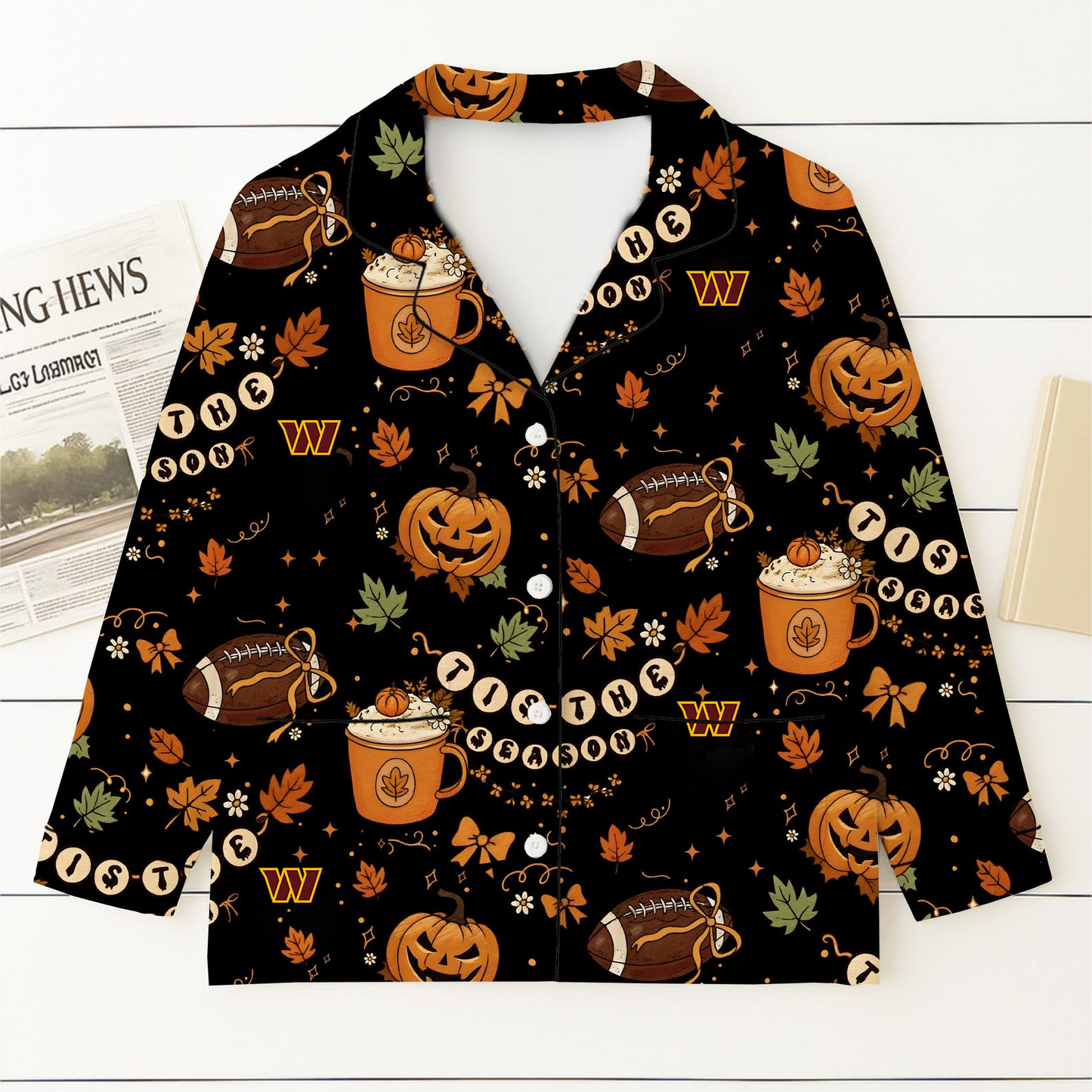 WC x NFL Tis The Season Pajama Set DDT HLP