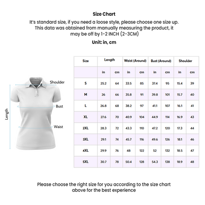 Gold Coast Suns AFL 2025 Limited Edition Women's Polo TM V1